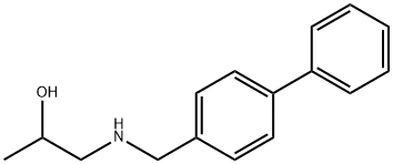 1-[([1,1'-biphenyl]-4-ylmethyl)amino]-2-propanol Structure