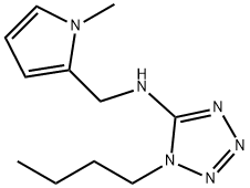 N-(1-butyl-1H-tetraazol-5-yl)-N-[(1-methyl-1H-pyrrol-2-yl)methyl]amine Structure