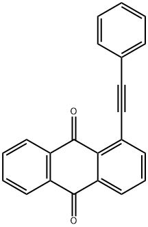 1-(phenylethynyl)anthra-9,10-quinone 구조식 이미지