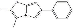 2,3-dimethyl-6-phenylpyrrolo[2,1-b][1,3]thiazole 구조식 이미지