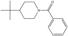 1-benzoyl-4-tert-butylpiperidine 구조식 이미지