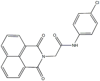 N-(4-chlorophenyl)-2-(1,3-dioxo-1H-benzo[de]isoquinolin-2(3H)-yl)acetamide Structure