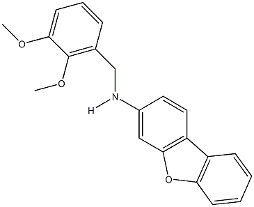 N-dibenzo[b,d]furan-3-yl-N-(2,3-dimethoxybenzyl)amine 구조식 이미지