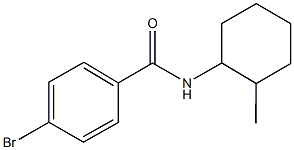 4-bromo-N-(2-methylcyclohexyl)benzamide Structure