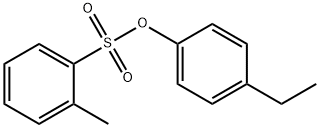 4-ethylphenyl 2-methylbenzenesulfonate 구조식 이미지