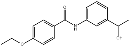 4-ethoxy-N-[3-(1-hydroxyethyl)phenyl]benzamide Structure