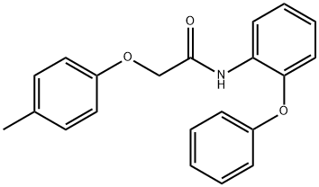 2-(4-methylphenoxy)-N-(2-phenoxyphenyl)acetamide Structure