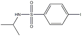 4-iodo-N-isopropylbenzenesulfonamide 구조식 이미지