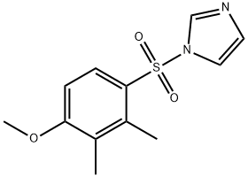 4-(1H-imidazol-1-ylsulfonyl)-2,3-dimethylphenyl methyl ether Structure