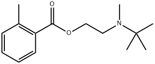 2-[tert-butyl(methyl)amino]ethyl 2-methylbenzoate Structure