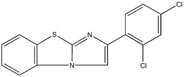 2-(2,4-dichlorophenyl)imidazo[2,1-b][1,3]benzothiazole 구조식 이미지