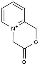 3-oxo-1H,3H,4H-pyrido[2,1-c][1,4]oxazin-5-ium 구조식 이미지