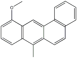 11-methoxy-7-methylbenzo[a]anthracene 구조식 이미지