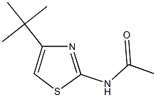N-(4-tert-butyl-1,3-thiazol-2-yl)acetamide Structure