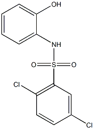 2,5-dichloro-N-(2-hydroxyphenyl)benzenesulfonamide Structure