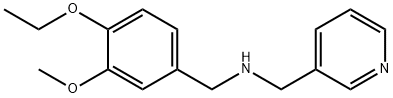 N-(4-ethoxy-3-methoxybenzyl)-N-(3-pyridinylmethyl)amine Structure