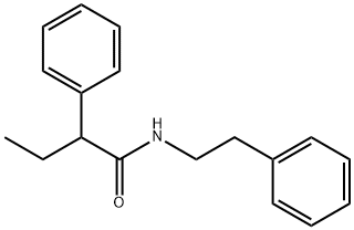 2-phenyl-N-(2-phenylethyl)butanamide 구조식 이미지