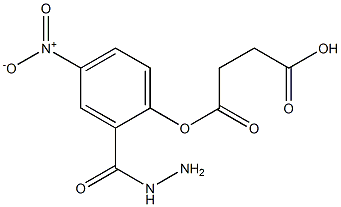 4-(2-{4-nitrophenyl}hydrazino)-4-oxobutanoic acid Structure