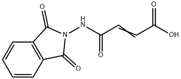 4-[(1,3-dioxo-1,3-dihydro-2H-isoindol-2-yl)amino]-4-oxo-2-butenoic acid Structure