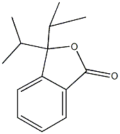 3,3-diisopropyl-2-benzofuran-1(3H)-one Structure