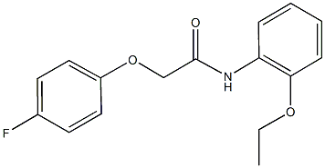 N-(2-ethoxyphenyl)-2-(4-fluorophenoxy)acetamide 구조식 이미지