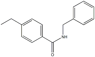 N-benzyl-4-ethylbenzamide 구조식 이미지