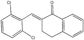 2-(2,6-dichlorobenzylidene)-3,4-dihydro-1(2H)-naphthalenone Structure