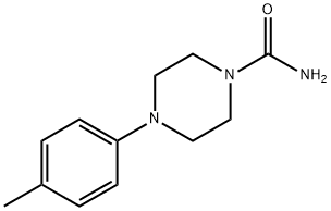 4-(4-methylphenyl)-1-piperazinecarboxamide Structure