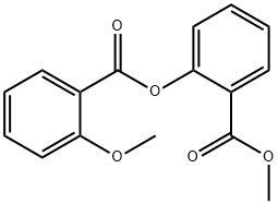 2-(methoxycarbonyl)phenyl 2-methoxybenzoate 구조식 이미지