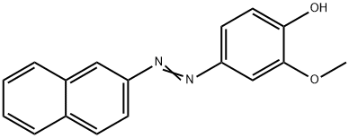 2-methoxy-4-(2-naphthyldiazenyl)phenol 구조식 이미지