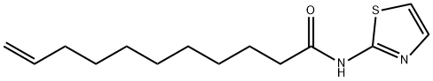 N-(1,3-thiazol-2-yl)undec-10-enamide Structure