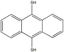 9,10-anthracenedithiol 구조식 이미지