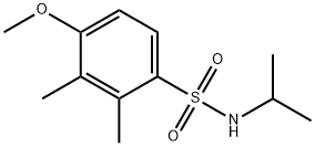 N-isopropyl-4-methoxy-2,3-dimethylbenzenesulfonamide Structure