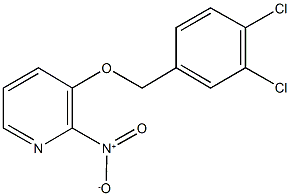 3-[(3,4-dichlorobenzyl)oxy]-2-nitropyridine 구조식 이미지
