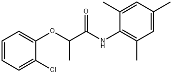 2-(2-chlorophenoxy)-N-mesitylpropanamide Structure