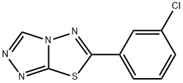 6-(3-chlorophenyl)[1,2,4]triazolo[3,4-b][1,3,4]thiadiazole Structure