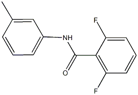 2,6-difluoro-N-(3-methylphenyl)benzamide Structure