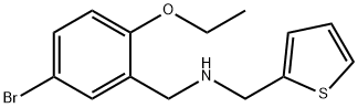 N-(5-bromo-2-ethoxybenzyl)-N-(2-thienylmethyl)amine Structure