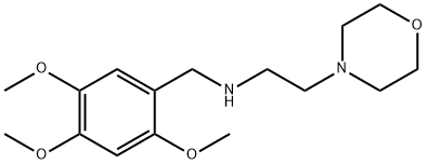 N-[2-(4-morpholinyl)ethyl]-N-(2,4,5-trimethoxybenzyl)amine Structure