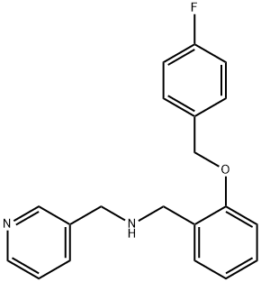 N-{2-[(4-fluorobenzyl)oxy]benzyl}-N-(3-pyridinylmethyl)amine Structure