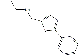 N-[(5-phenyl-2-furyl)methyl]-N-propylamine 구조식 이미지