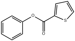 phenyl 2-thiophenecarboxylate Structure