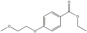 ethyl 4-(2-methoxyethoxy)benzoate Structure