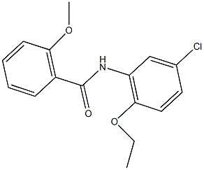 N-(5-chloro-2-ethoxyphenyl)-2-methoxybenzamide Structure