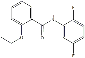 N-(2,5-difluorophenyl)-2-ethoxybenzamide Structure