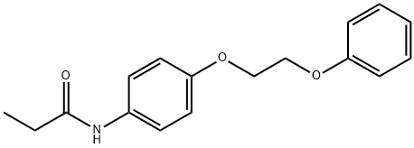 N-[4-(2-phenoxyethoxy)phenyl]propanamide Structure