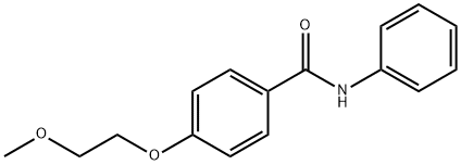 4-(2-methoxyethoxy)-N-phenylbenzamide Structure