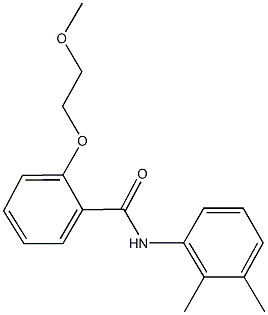 N-(2,3-dimethylphenyl)-2-(2-methoxyethoxy)benzamide Structure