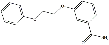 3-(2-phenoxyethoxy)benzamide Structure