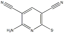 2-amino-6-sulfanylpyridine-3,5-dicarbonitrile Structure